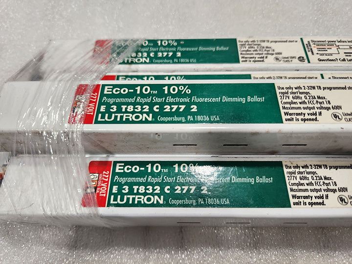 Lutron Ballast E3T832C277-2 with free USA shipping