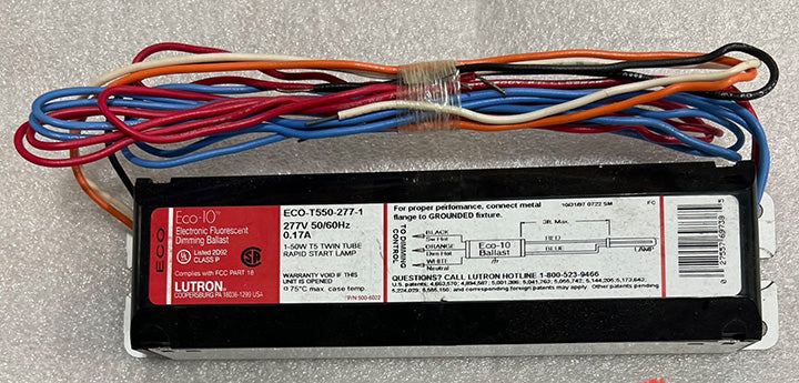 Lutron Ballast ECO-T550-277-1 lighting component with free USA shipping