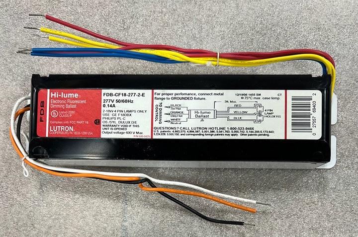 Lutron Ballast FDB-CF18-277-2-E with free USA shipping