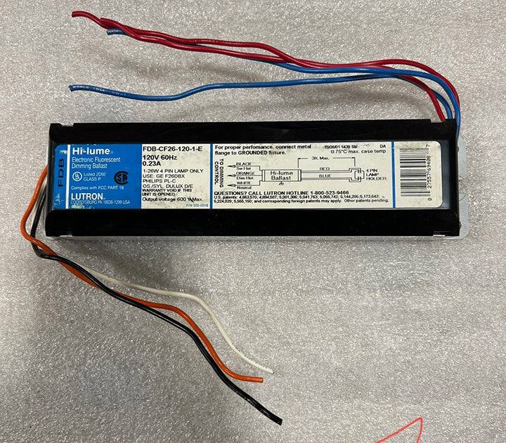 Lutron Ballast FDB-CF26-120-1-E with free USA shipping