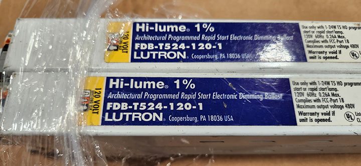 Lutron Ballast FDB-T524-120-1 with free USA shipping