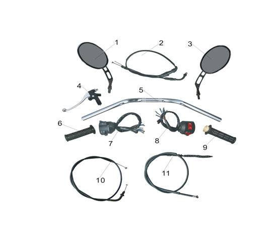 Handlebar (Free Shipping in USA, located in USA)