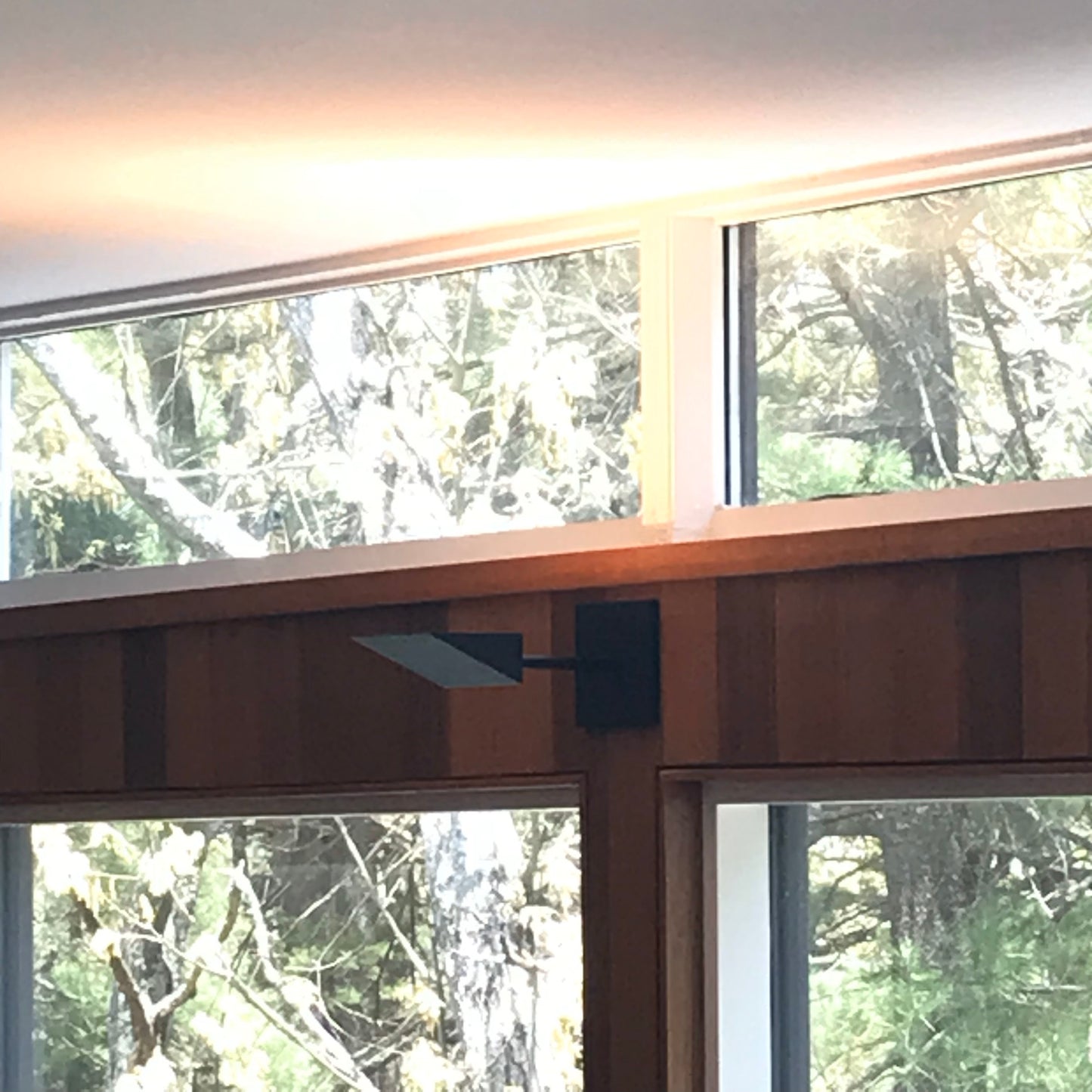 Aplique de pared con vástago de 3" o 6"