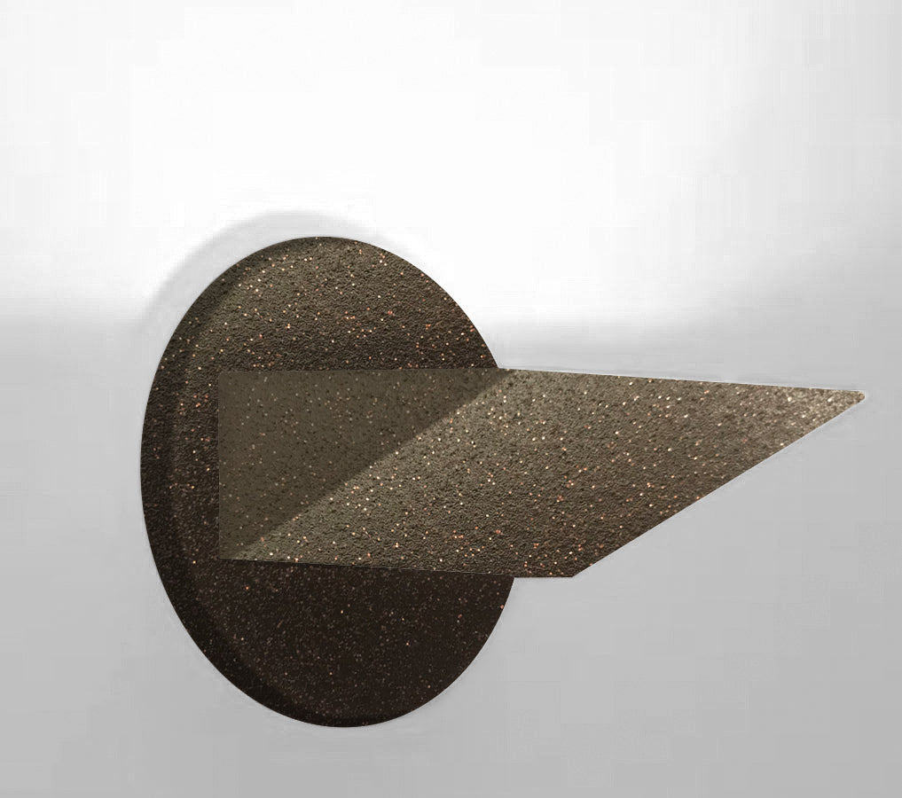 LED Wedge shaped wall sconce