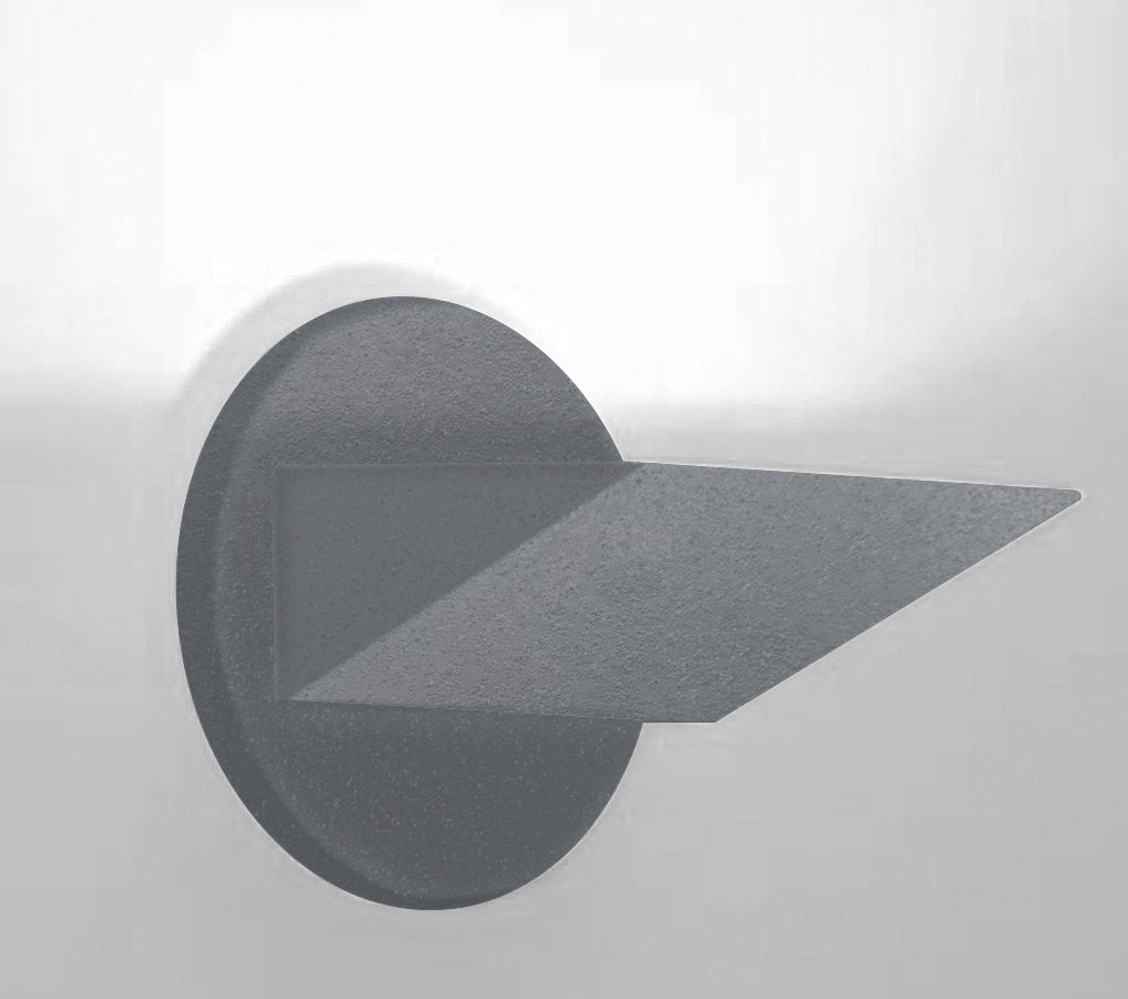 LED Wedge shaped wall sconce