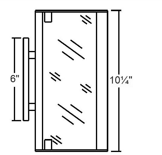 Belfer Lighting wedge wall sconce 6215 7215 7230