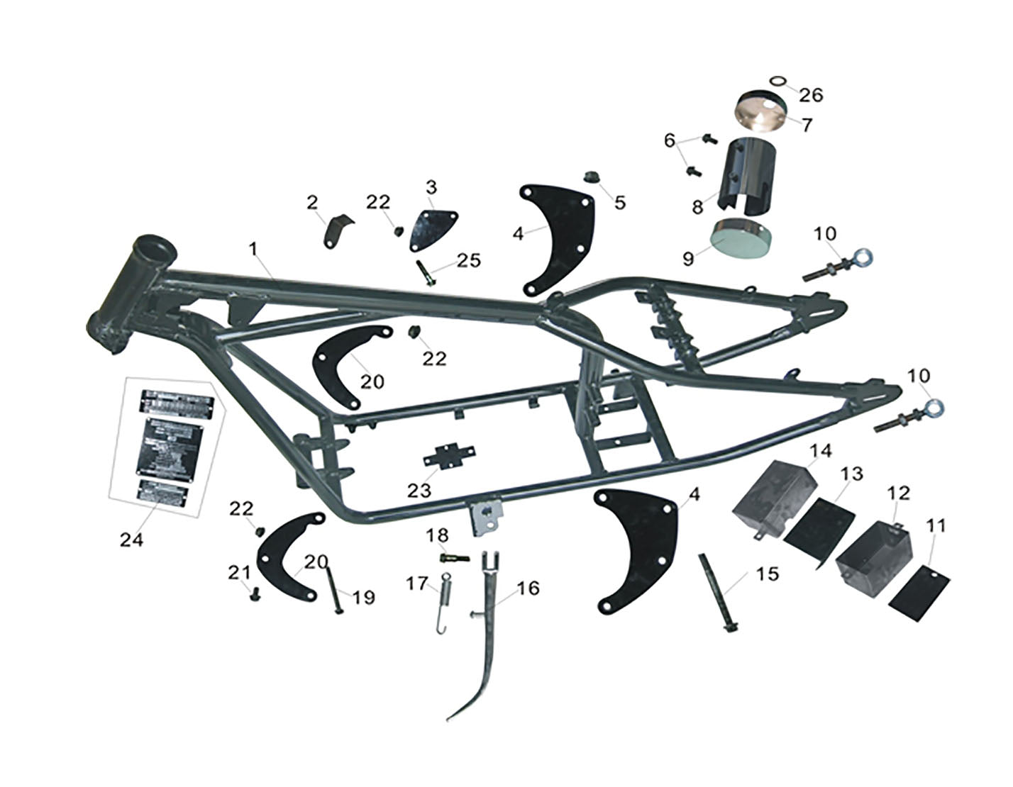 Chain Tensioner Assy (Free Shipping in USA, located in USA)
