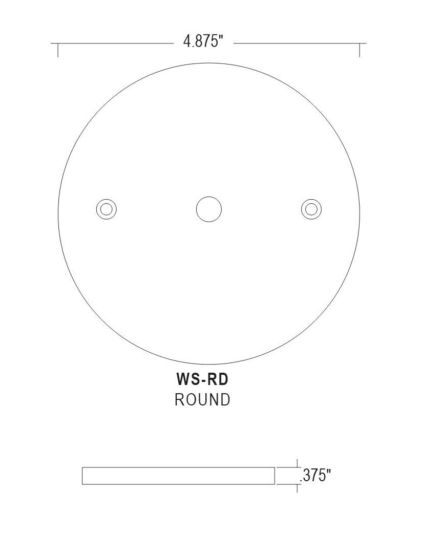 Round Backplate